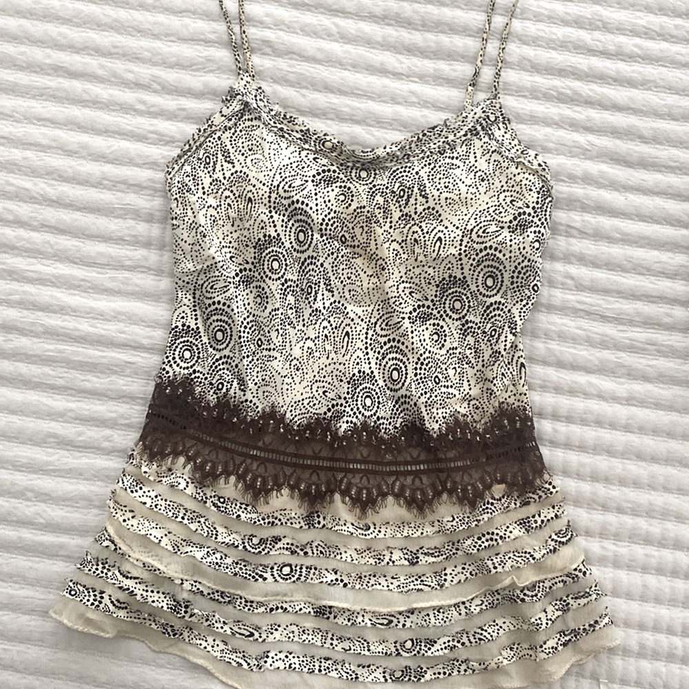 Neimans Top with adjustable Spaghetti Straps